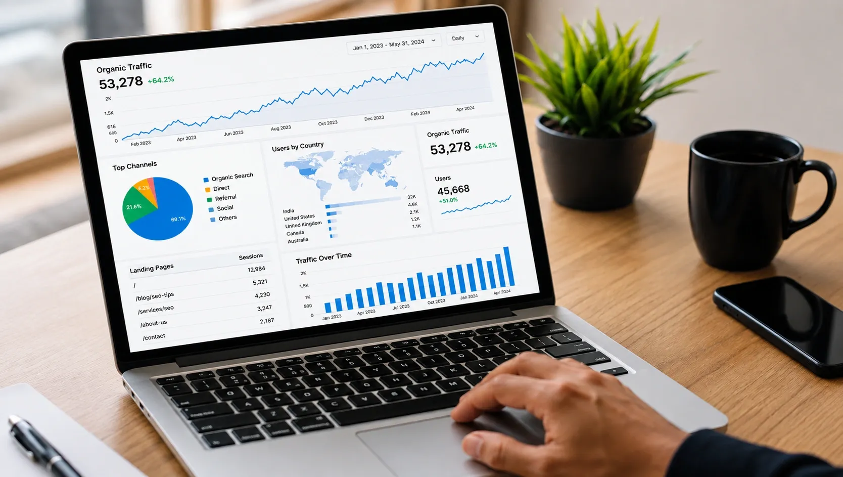 From Zero to 53,000+ Organic Users – AKInfo.in SEO Success